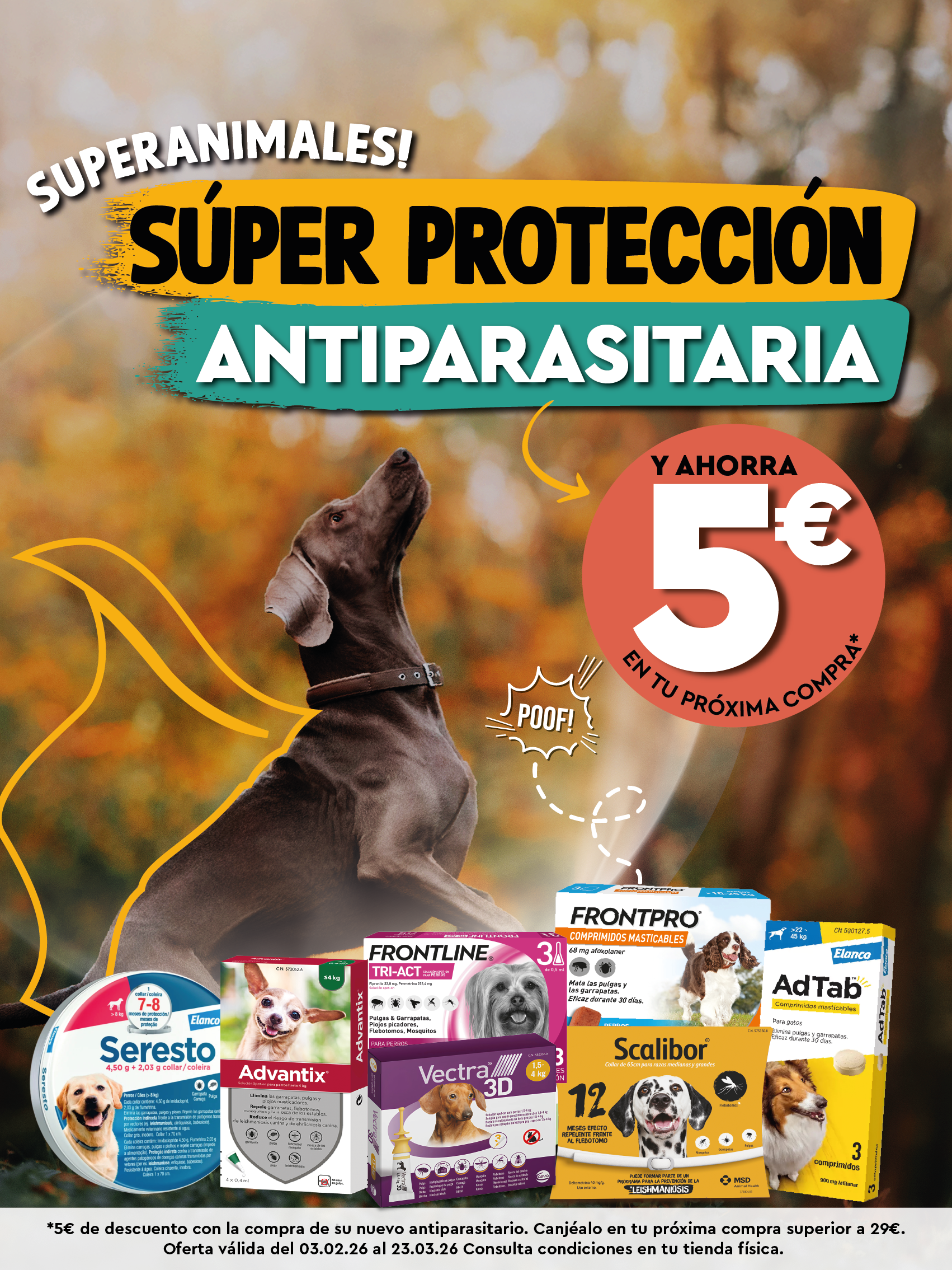 POST ANTIPARASITARIOS PERRO